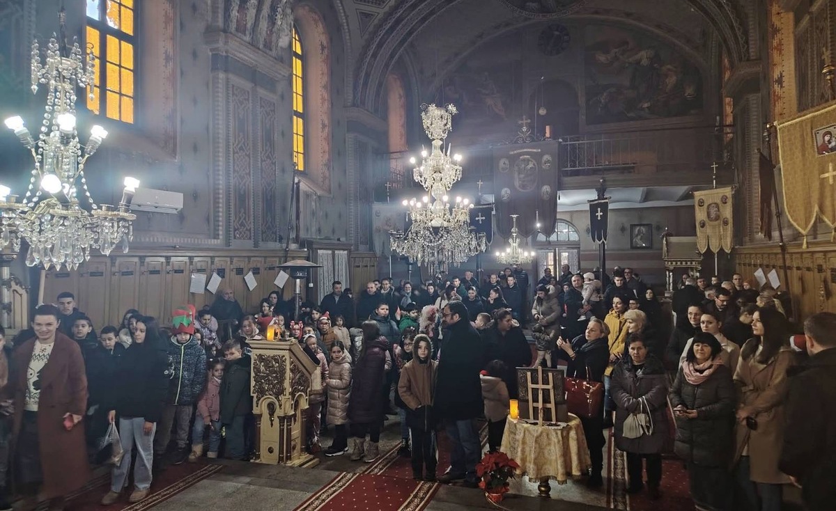 Божићна литургија у Румунској Православној цркви