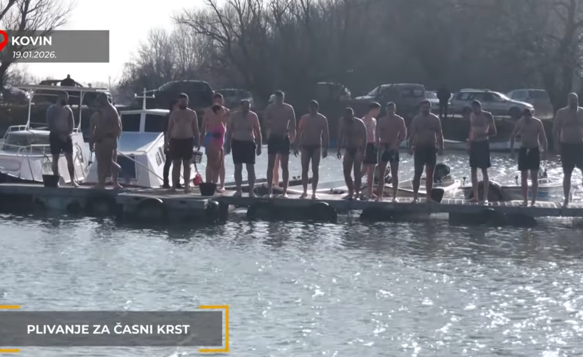 Балкан Трип ТВ: Пливање за Часни крст у Ковину 19.1.2026. 